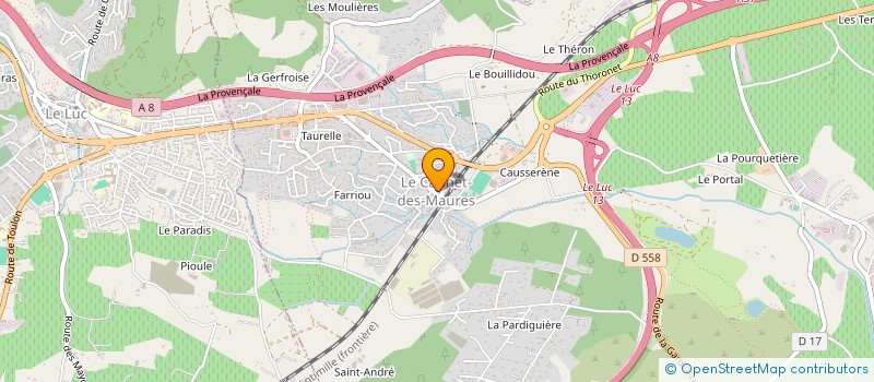 localisation de l'entreprise MADAME ALEXANDRA EL FASSY  CABASSE