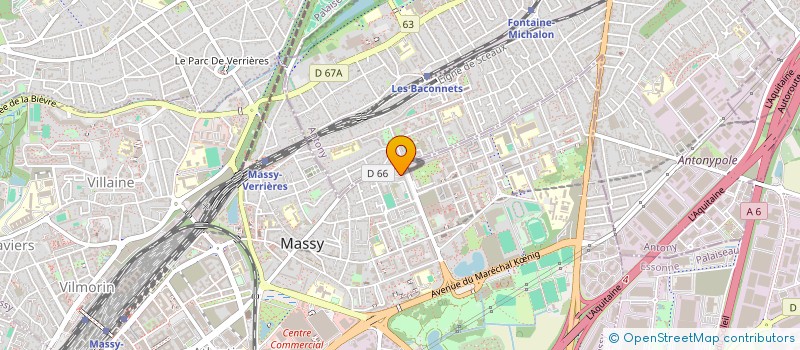 localisation de l'entreprise MADAME ALEXANDRA-ELENA NEACSU à MASSY