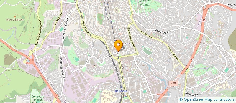 localisation de l'entreprise MADAME ALEXANDRA EPALLE  SAINT-ETIENNE