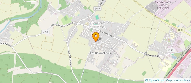 localisation de l'entreprise MADAME ALEXANDRA ESCALLE  VOUNEUIL-SOUS-BIARD