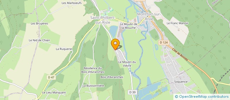 localisation de l'entreprise MADAME ALEXANDRA ESTANO  SAINT-PHILBERT-SUR-RISLE