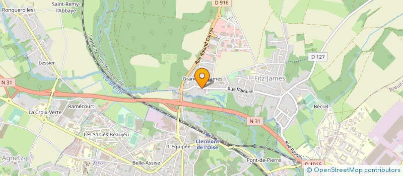 localisation de l'entreprise MADAME ALEXANDRA ESTIENNEY  FITZ JAMES