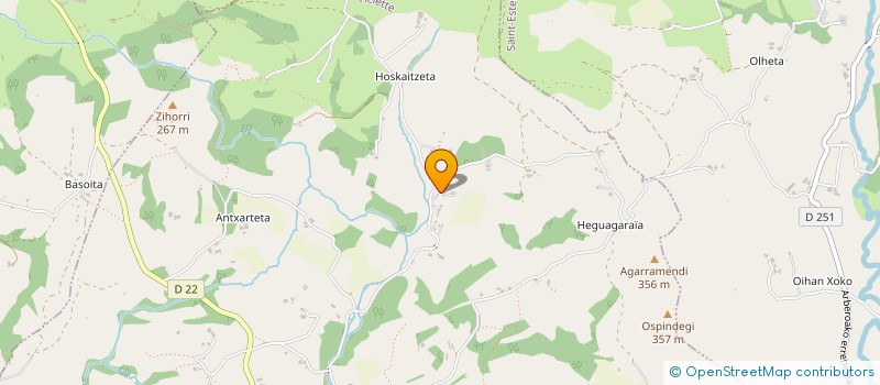 localisation de l'entreprise MADAME ALEXANDRA ETCHEPARE  HELETTE