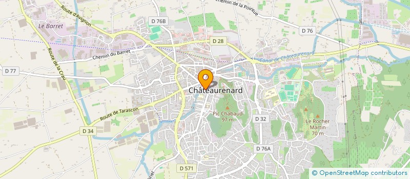 localisation de l'entreprise MADAME ALEXANDRA FABRE  CHATEAURENARD