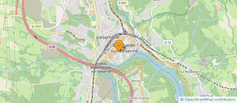localisation de l'entreprise MADAME ALEXANDRA FAORO à VALSERHONE