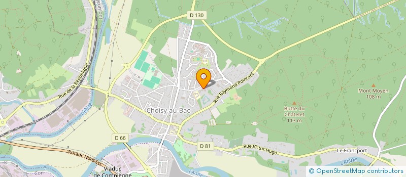 localisation de l'entreprise MADAME ALEXANDRA FARDOUX  LACROIX-SAINT-OUEN