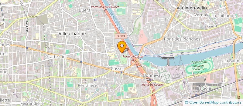 localisation de l'entreprise MADAME ALEXANDRA FAURE  VILLEURBANNE