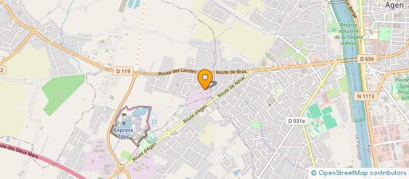 localisation de l'entreprise MADAME ALEXANDRA FAYOLLE  ROQUEFORT