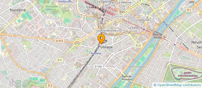 localisation de l'entreprise MADAME ALEXANDRA FEDKO  PUTEAUX