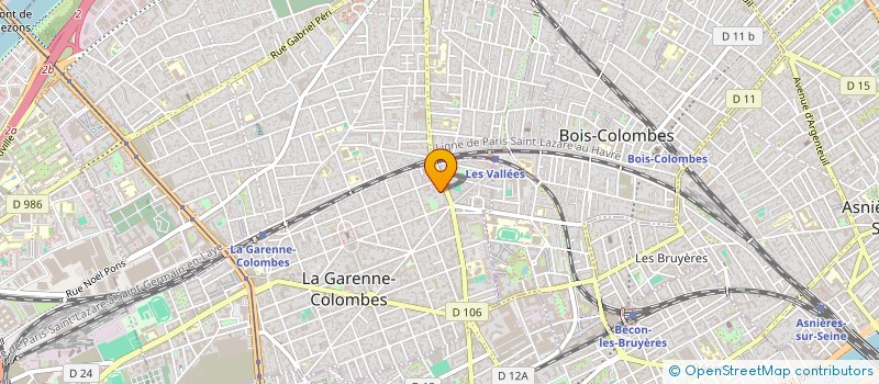 localisation de l'entreprise MADAME ALEXANDRA FEDOSEEVA à LA GARENNE-COLOMBES