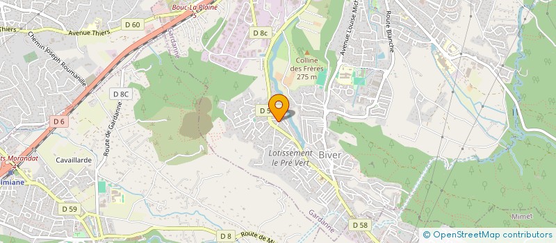 localisation de l'entreprise MADAME ALEXANDRA FELZIERE à GARDANNE