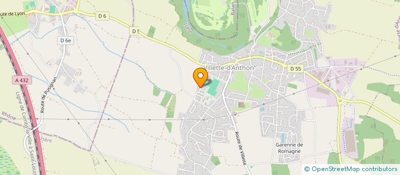 localisation de l'entreprise MADAME ALEXANDRA FERNANDES  VILLETTE-D'ANTHON