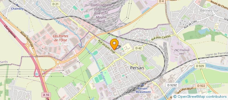 localisation de l'entreprise MADAME ALEXANDRA FERNANDES  PERSAN