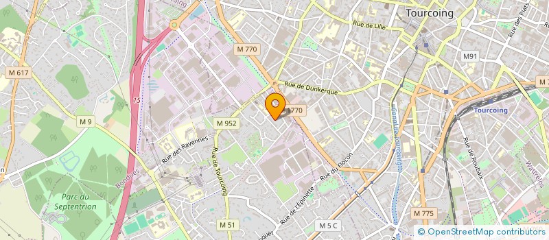 localisation de l'entreprise MADAME ALEXANDRA FERRAGU  MOUVAUX