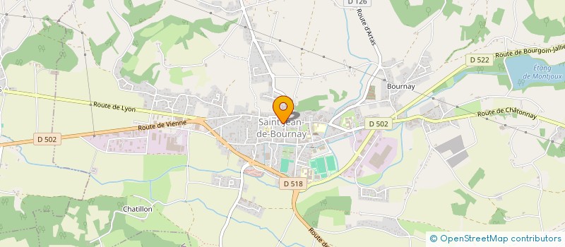 localisation de l'entreprise MADAME ALEXANDRA FERRANTE  SAINT-JEAN-DE-BOURNAY