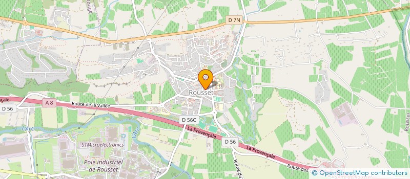 localisation de l'entreprise MADAME ALEXANDRA FERRARI  ROUSSET