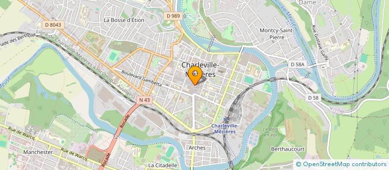 localisation de l'entreprise MADAME ALEXANDRA FIN  CHARLEVILLE-MEZIERES