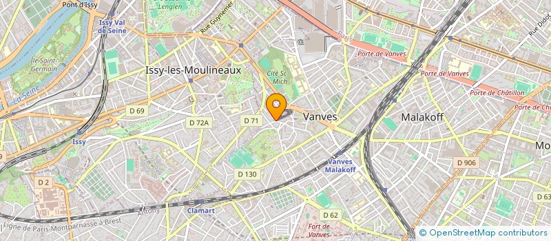 localisation de l'entreprise MADAME ALEXANDRA FISCHER à VANVES