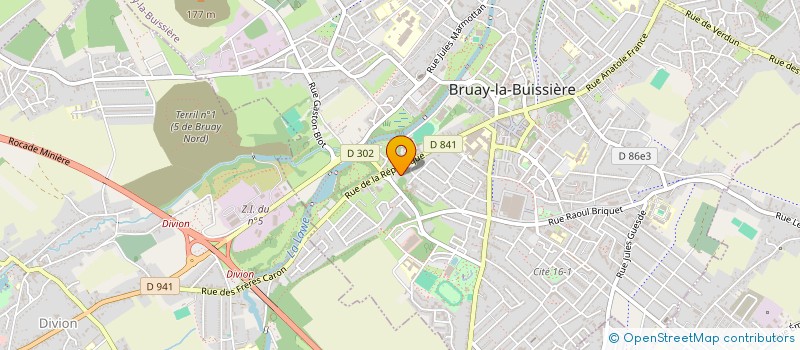 localisation de l'entreprise MADAME ALEXANDRA FLANT  BRUAY-LA-BUISSIERE