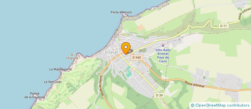 localisation de l'entreprise MADAME ALEXANDRA FLEURANTIN à ETRETAT