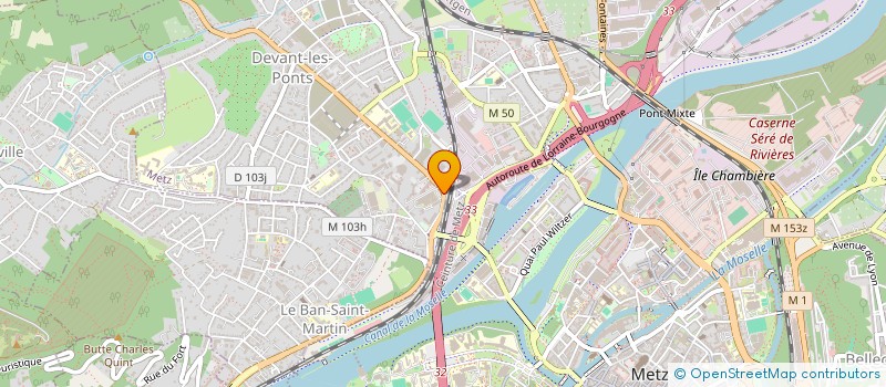 localisation de l'entreprise MADAME ALEXANDRA-FLORENTINA ZLOTEA  METZ