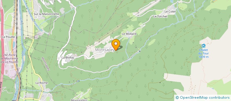 localisation de l'entreprise MADAME ALEXANDRA FLUTTAZ  SAINT-GEORGES-D'HURTIERES