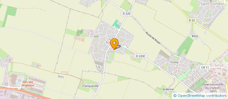 localisation de l'entreprise MADAME ALEXANDRA FONTAINE  AUTHIE