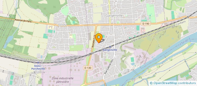 localisation de l'entreprise MADAME ALEXANDRA FONTANEL  GARGENVILLE