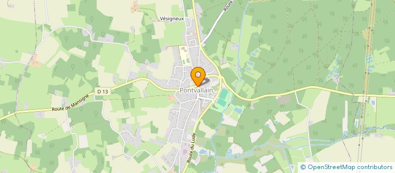 localisation de l'entreprise MADAME ALEXANDRA FOUILLET  PONTVALLAIN