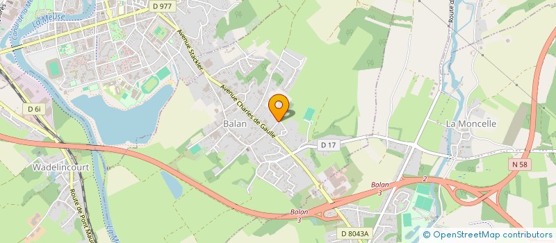 localisation de l'entreprise MADAME ALEXANDRA FRANCART  BALAN