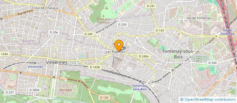 localisation de l'entreprise MADAME ALEXANDRA FRANCIS à FONTENAY-SOUS-BOIS