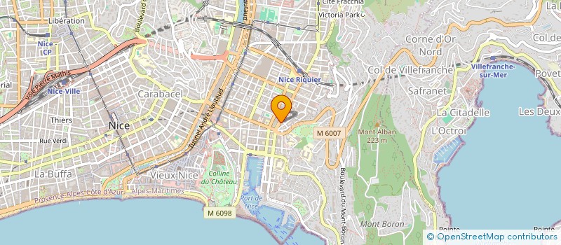 localisation de l'entreprise MADAME ALEXANDRA FREDIANI GALET à NICE