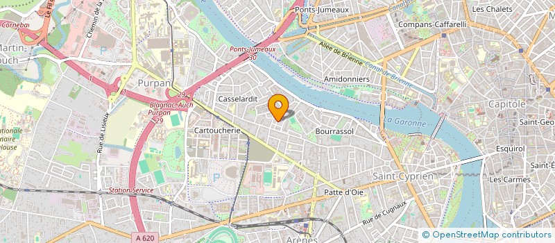 localisation de l'entreprise MADAME ALEXANDRA FRENKEL DE FRANCE à TOULOUSE
