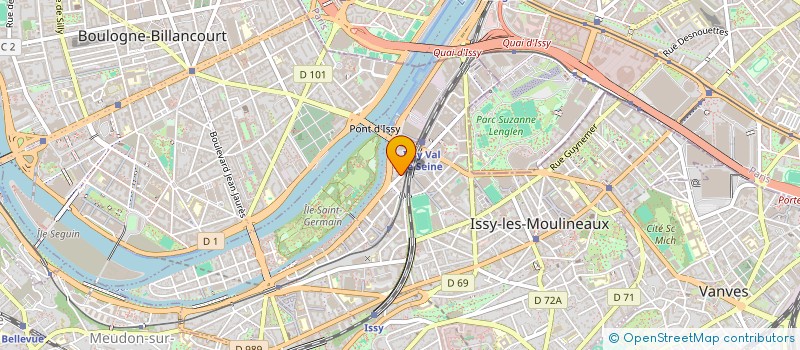localisation de l'entreprise MADAME ALEXANDRA FRIES à ISSY-LES-MOULINEAUX