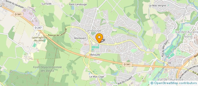 localisation de l'entreprise MADAME ALEXANDRA GAILLAC à LIMOGES