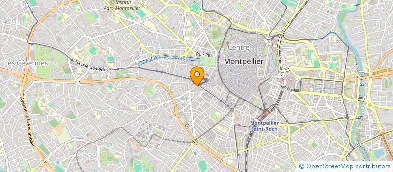 localisation de l'entreprise MADAME ALEXANDRA GARCES à MONTPELLIER