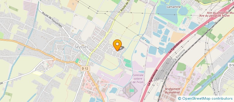 localisation de l'entreprise MADAME ALEXANDRA GARROS  SEYSSES