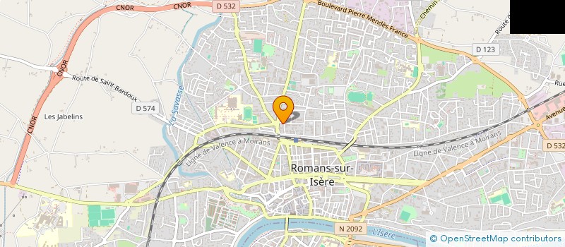 localisation de l'entreprise MADAME ALEXANDRA GASC  ROMANS-SUR-ISERE