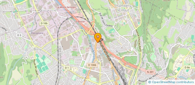 localisation de l'entreprise MADAME ALEXANDRA GATTI  CHAMBERY