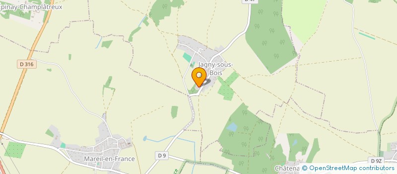 localisation de l'entreprise MADAME ALEXANDRA GAUBERT à JAGNY-SOUS-BOIS