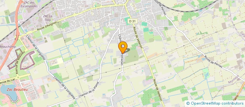 localisation de l'entreprise MADAME ALEXANDRA GAUDIN  MONTEUX