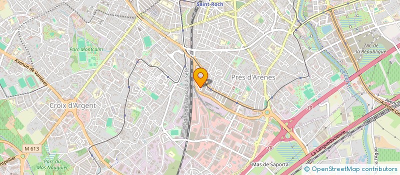 localisation de l'entreprise MADAME ALEXANDRA GAUER à MONTPELLIER
