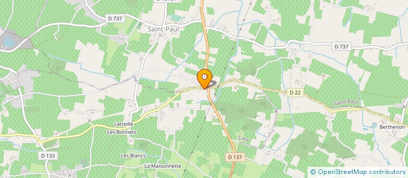 localisation de l'entreprise MADAME ALEXANDRA GAUTHIER  REIGNAC