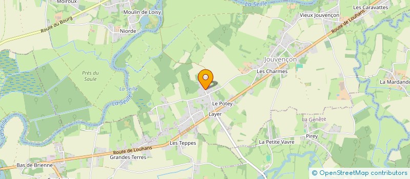 localisation de l'entreprise MADAME ALEXANDRA GENET  JOUVENCON