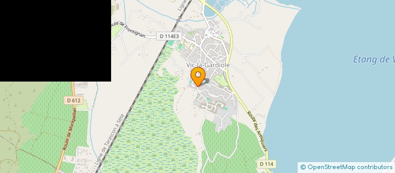 localisation de l'entreprise MADAME ALEXANDRA GENTY  VIC-LA-GARDIOLE