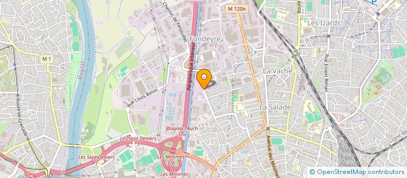 localisation de l'entreprise MADAME ALEXANDRA GILLIES à TOULOUSE