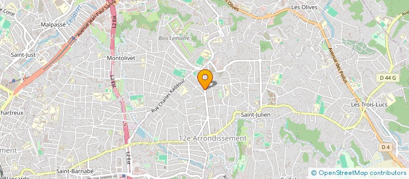 localisation de l'entreprise MADAME ALEXANDRA GIORLA à MARSEILLE