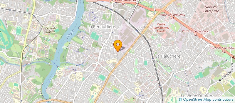 localisation de l'entreprise MADAME ALEXANDRA GIRARD  NANTES