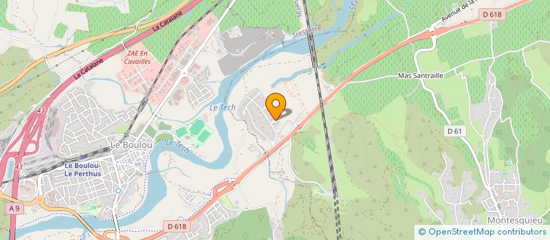 localisation de l'entreprise MADAME ALEXANDRA GODET  CERET