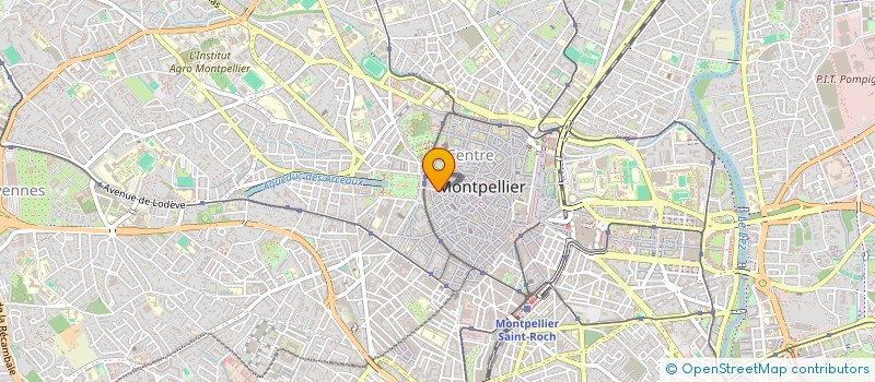 localisation de l'entreprise MADAME ALEXANDRA GONZALEZ à MONTPELLIER